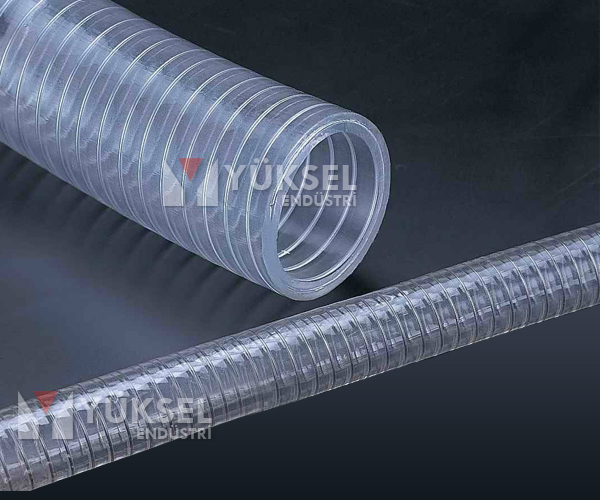 telli şeffaf hortum